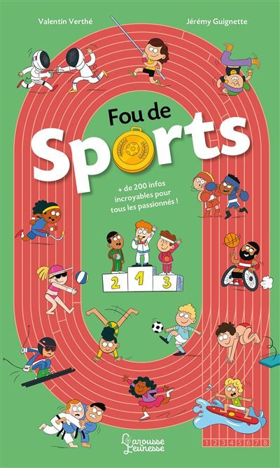 Couverture de Fou de sports par Valentin Verthé
