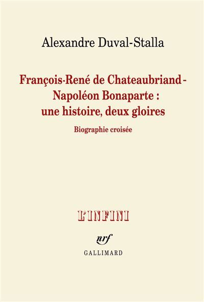François-René de Chateaubriand - Napoléon Bonaparte : une histoire, deux gloires Biographie croisée