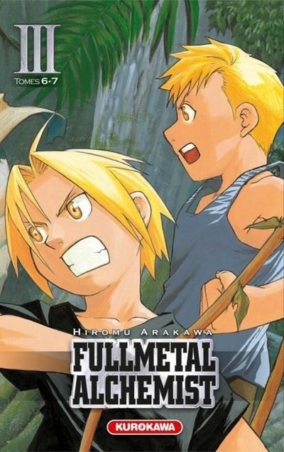 Couverture de Fullmetal Alchemist III (tomes 6-7) 2 Volumes Tome 6 et Tome 7 par Hiromu Arakawa