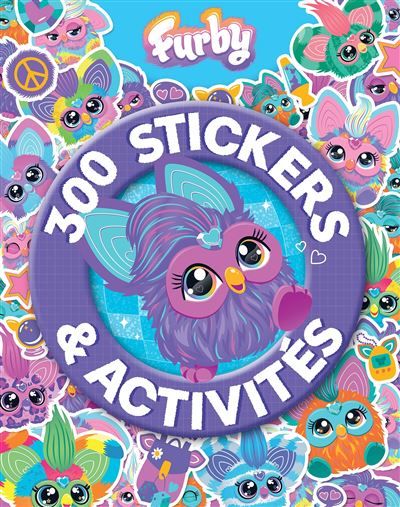Furby - 300 stickers Livre d'autocollants