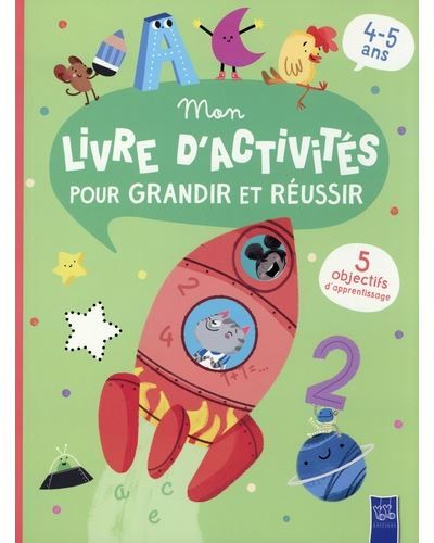 Fusée - Mon livre d'activités pour grandir et réussir