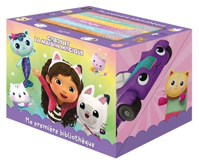 Gabby et la maison magique - Ma première bibliothèque (édition 2025) Coffret 6 livres