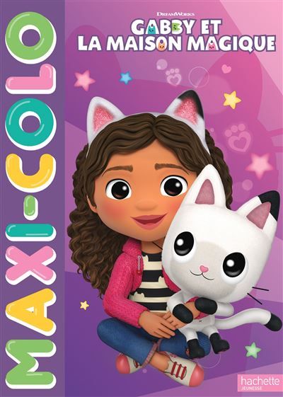 Gabby et la maison magique - Maxi colo Maxi-colo - Livre de coloriage