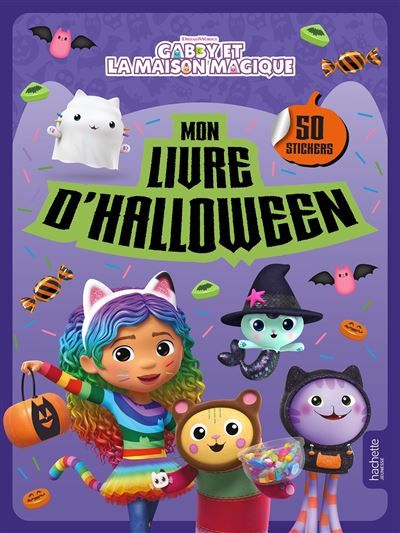 Gabby et la maison magique - Mon livre d'Halloween Activités et autocollants
