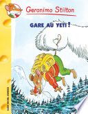 Gare au yéti !