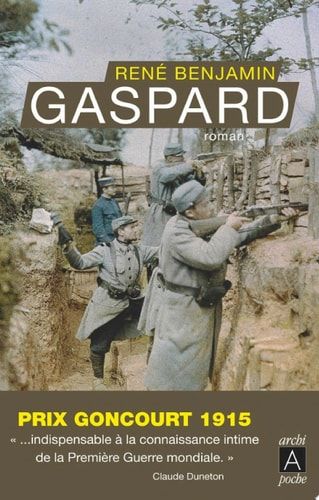 Gaspard Prix Goncourt 1915