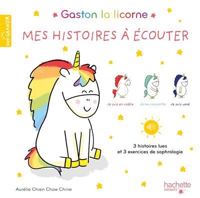 Gaston - Mes histoires à écouter Livre avec 1 CD audio