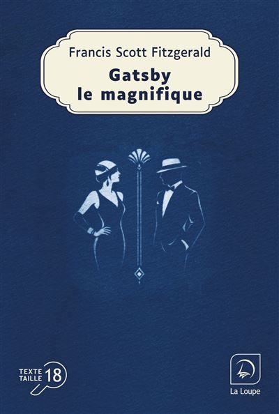 Couverture de Gatsby le magnifique Edition en gros caractères par Francis Scott Fitzgerald