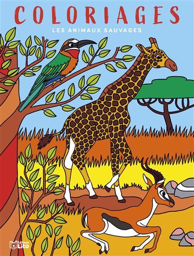Gds coloriages animaus sauvage
