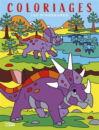 Gds coloriages les dinosaures