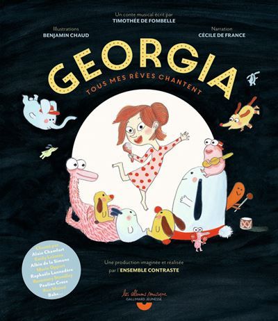 Georgia Tous mes rêves chantent - Livre-CD avec QR code
