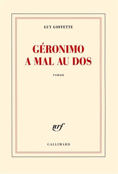 Géronimo a mal au dos