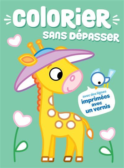 Girafe - Colorier sans dépasser