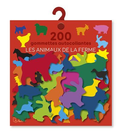 Gom maternelle animaux ferme -