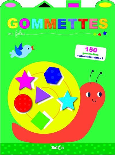 Gommettes en folie - Escargot