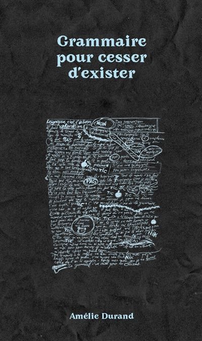 Grammaire pour cesser d'exister