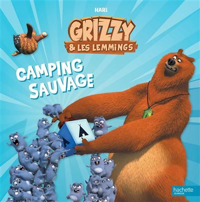 Grizzy et les Lemmings - Camping sauvage Album broché