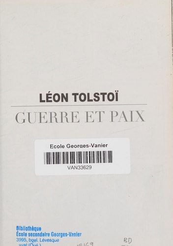 Guerre et paix