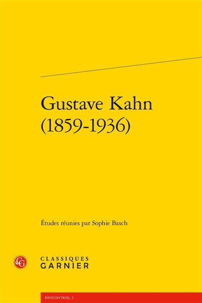 Gustave Kahn (1859-1936) - Sophie Basch