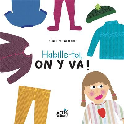 Habille-toi, on y va ! Avec un QR code pour écouter la lecture de l’album