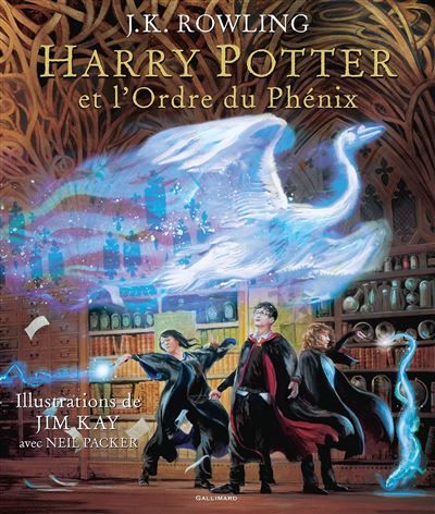 Harry Potter et l'Ordre du Phénix Album illustrée