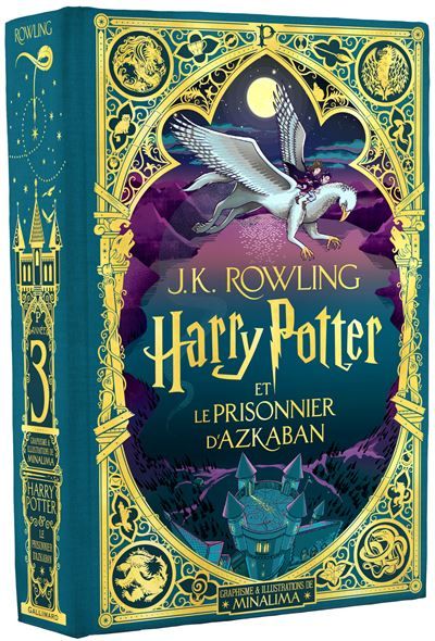 Harry Potter et le prisonnier d'Azkaban - Édition illustrée interactive Graphisme et illustrations de MinaLima