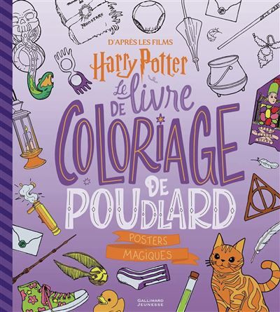 Harry Potter - Harry Potter - Le Livre de coloriage de Poudlard Posters magiques