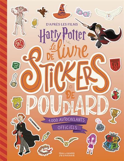 Harry Potter - Harry Potter - Le Livre de stickers de Poudlard 1000 autocollants officiels