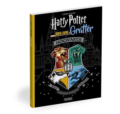 Harry Potter - Mon livre à gratter + stylet