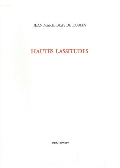 Hautes Lassitudes