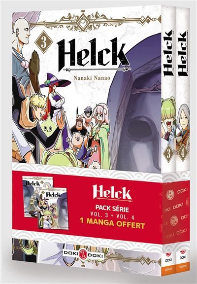 Helck - pack promo vol. 03 et 04 - édition limitée