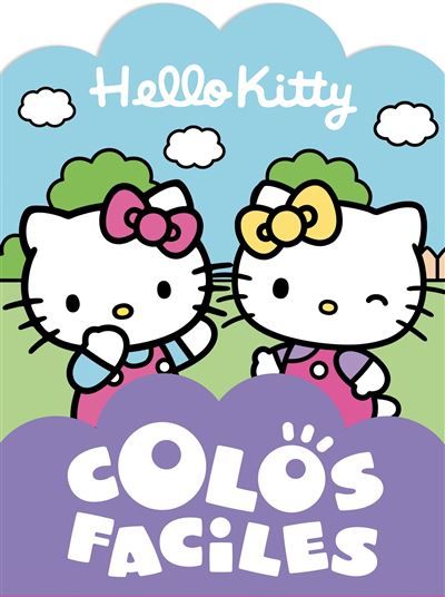 Hello Kitty - Colos faciles Livre de coloriages