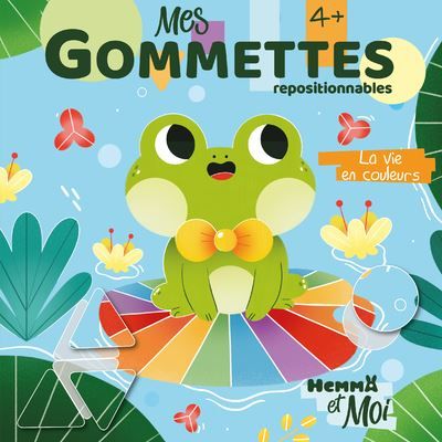 Hemma et Moi - Mes gommettes - La vie en couleurs - repositionnables -  Ahorine