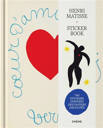 Henri Matisse Sticker Book 760 stickers inspirés des papiers découpés