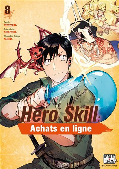 Couverture de Hero Skill : Achats en ligne T08 par Ren Eguchi