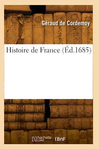 Couverture de Histoire de France par de Cordemoy-G