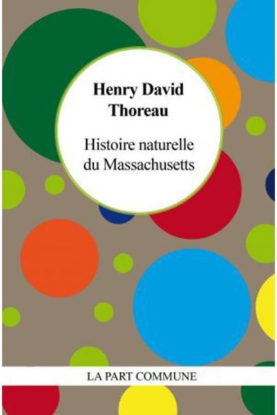 Histoire Naturelle Du Massachussetts