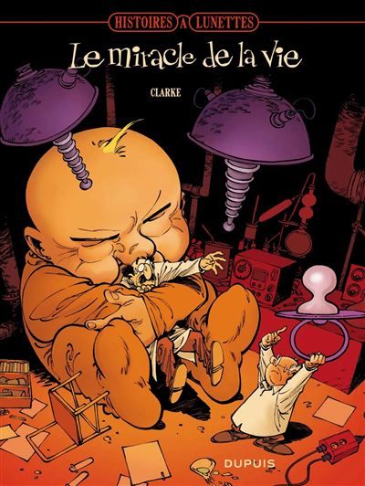 Couverture de Histoires à lunettes - Tome 4 - Le miracle de la vie par Midam Midam
