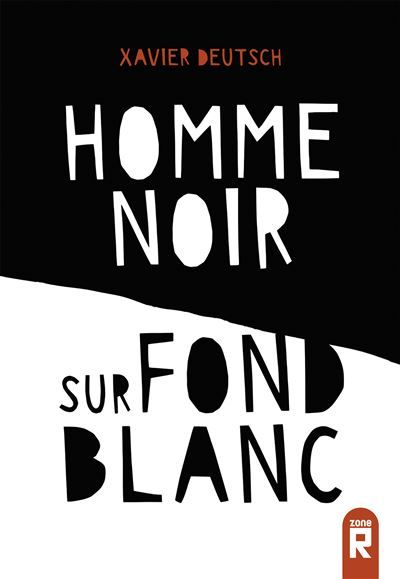 Homme noir sur fond blanc 2026