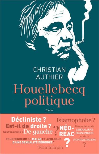Couverture de Houellebecq politique par Christian Authier