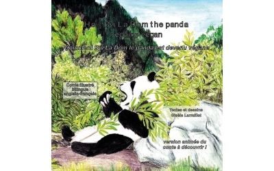 Couverture de How Byi La Dom the panda became vegan - Comment Byi La Dom le pamda est devenu végan par Gisèle Larraillet