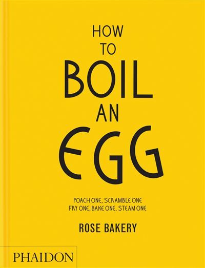 How to boil an egg A cookbook