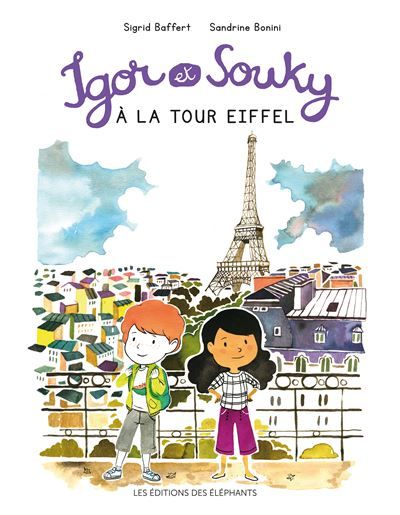 Igor et souky a la tour eiffel