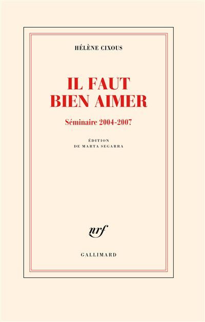 Il faut bien aimer Séminaire 2004-2007