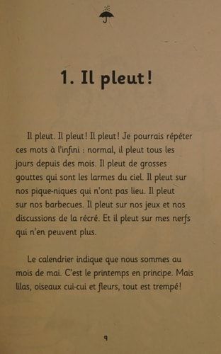 Il pleut des parapluies