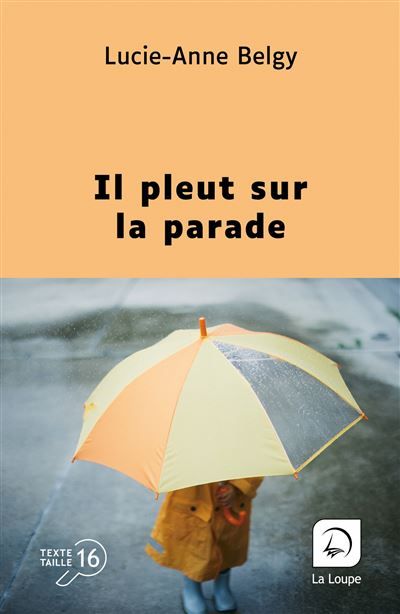 Il pleut sur la parade Edition en gros caractères