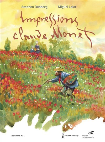 Couverture de Impressions Claude Monet par Stephen Desberg