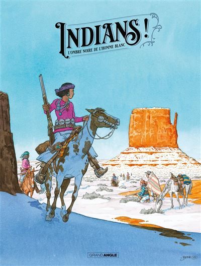Couverture de Indians ! L'ombre noire de l'homme blanc, édition spéciale Fnac - Jack Manini par Tiburce Oger