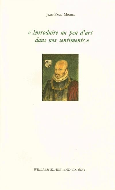 Introduire un peu d'art dans nos sentiments