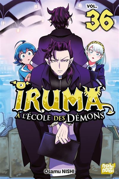 Couverture de Iruma à l'école des démons T36 par Osamu Nishi
